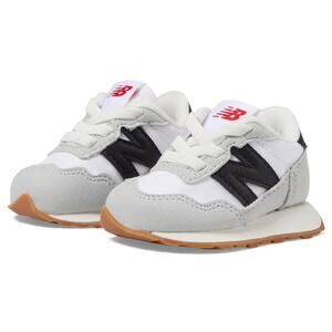 NWT New Balance Kids 237 Bungee Sneaker White/Black – Toddler Size 6 M